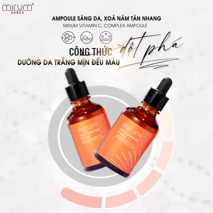 Tinh Chất Sáng Da, Xoá Nám & Tàn Nhang Mirum 50ml – Mirum Vita C.Complex Ampoule
